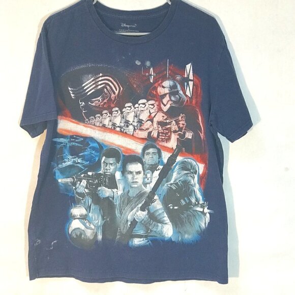 Disney Star Wars Force Awakens Short Sleeve Tee T Shirt - Picture 2 of 7